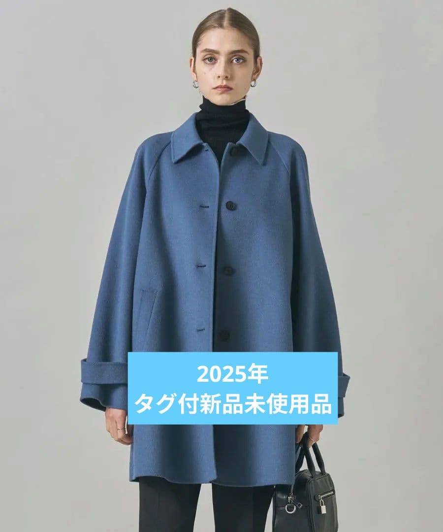 WoolRever ステンカラーコート ブルーグレー 0サイズ ICB（アイシービー） WoolRever ステンカラーコート : マルイ(丸井