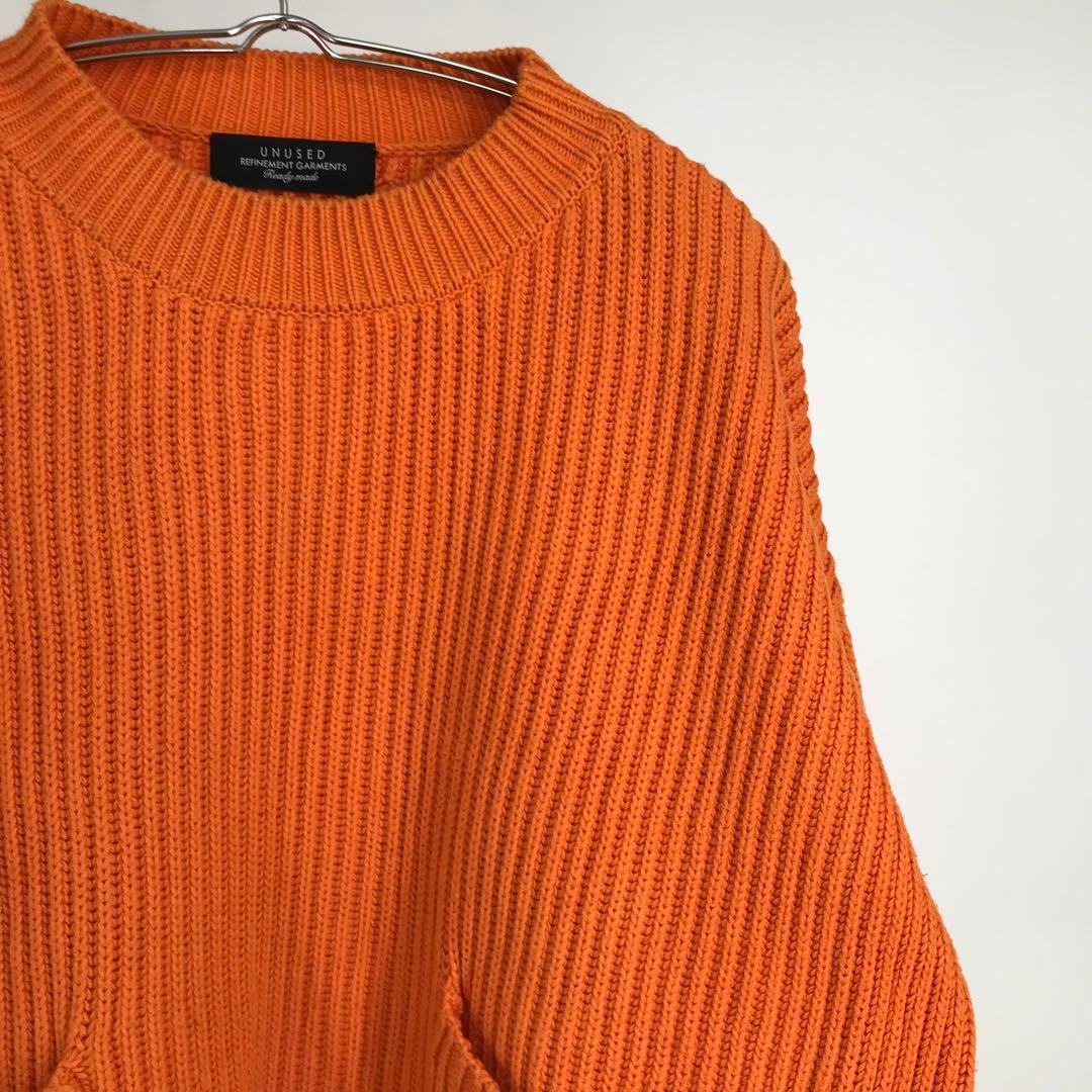 アンユーズド セーター 2 オレンジ カシミヤ - メルカリ