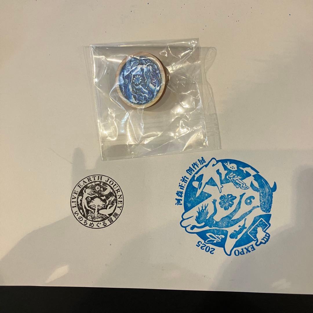 新作！【大阪関西万博】 いのちめぐる冒険 ピンバッジ 河森正治 万博