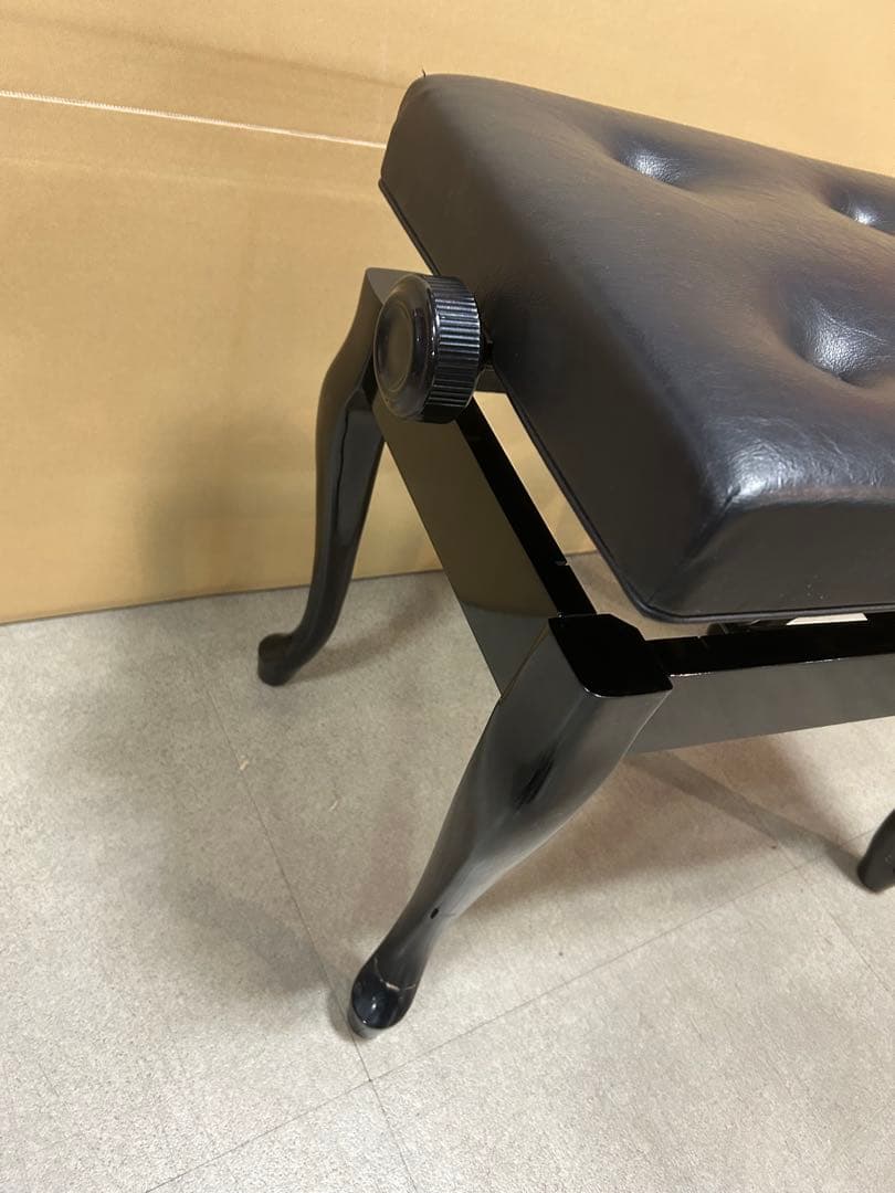 YAMAHA 高低自在ピアノ椅子 猫脚 日本製 ホビー・楽器・アート 楽器