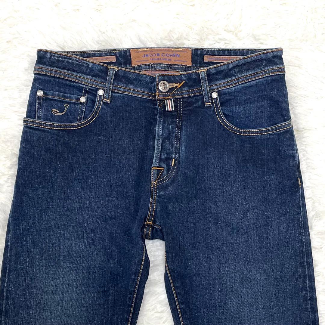 美品✨ ヤコブコーエン 限定モデル 688 リミテッド COMF デニム W30