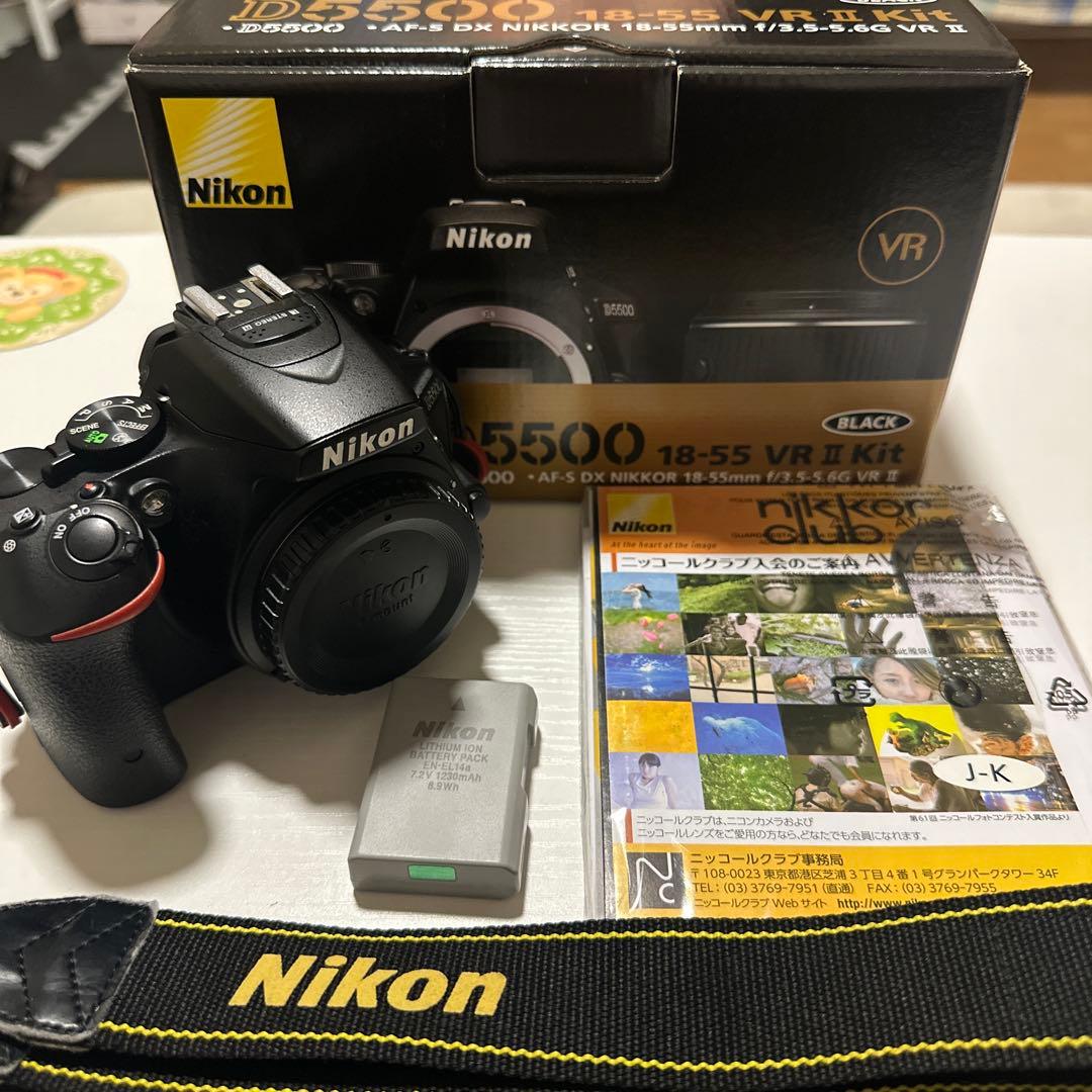 Nikon D5500 デジタル一眼レフカメラ Amazon | Nikon デジタル一眼レフカメラ D5500 18-55 VRII レンズ