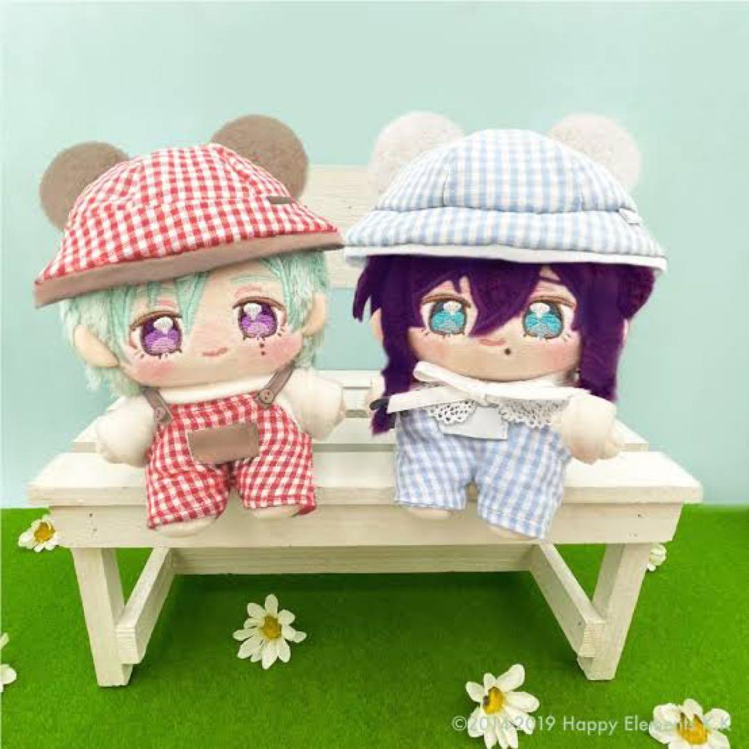 あんスタ いつぬいおきがえシリーズ くまみみギンガムコーデ レッド