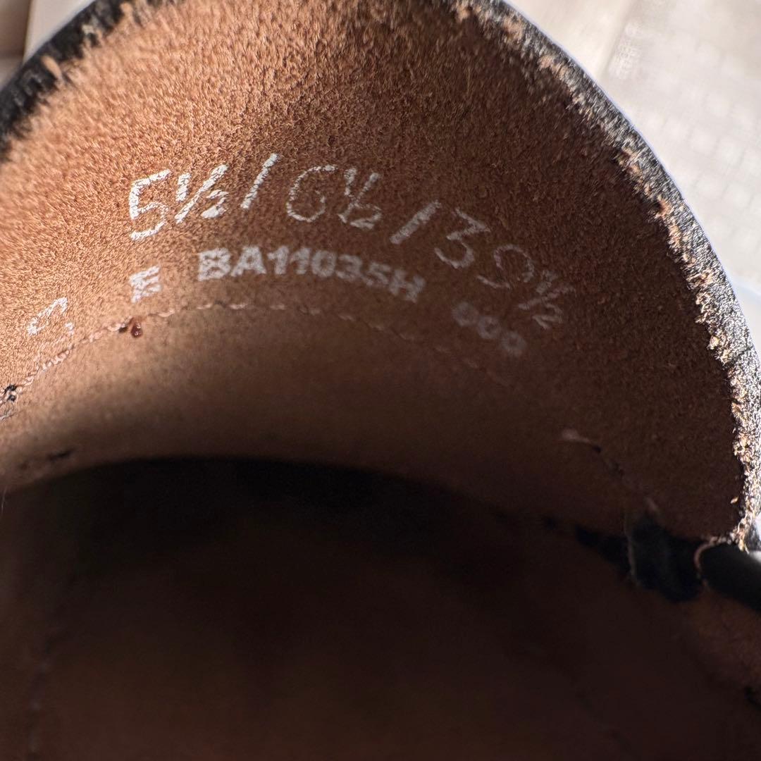 G.H.BASS WEEJUNS　24.5 ローファー ブラック