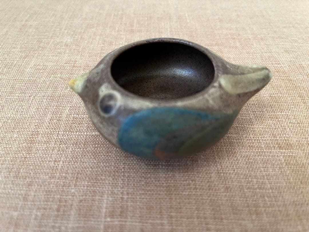 北欧ビンテージ】デンマーク/DYBDAHL/ディブダール/小鳥エッグカップ