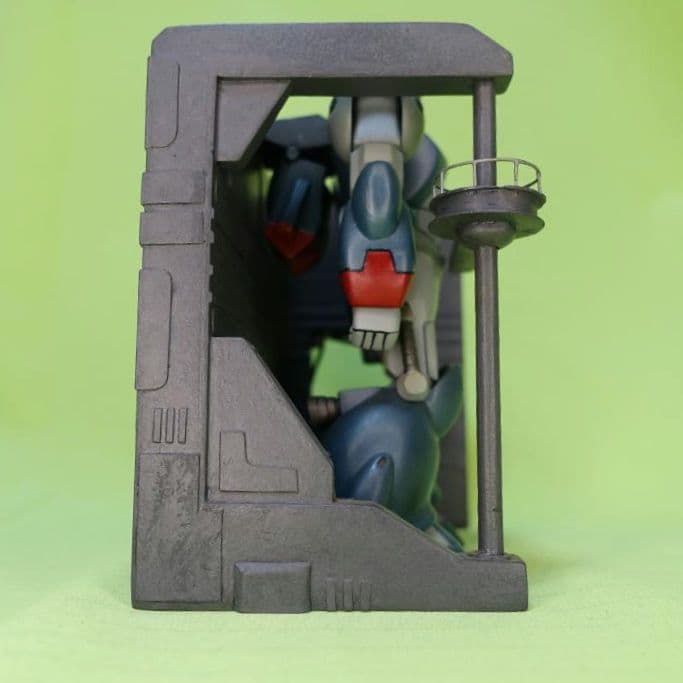 全塗装完成品】1/144 ラウンド・バーニアン・バイファム ／整備