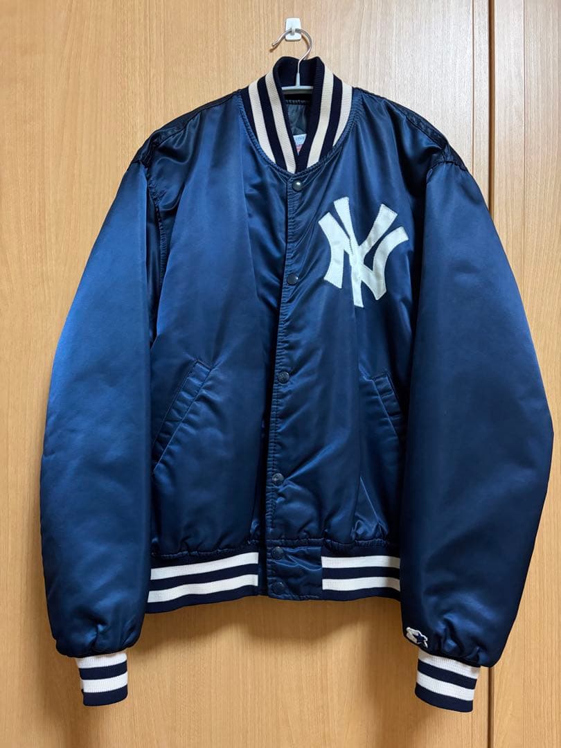 STARTER 80s USA製 NY ニューヨークヤンキース スタジャン - メルカリ
