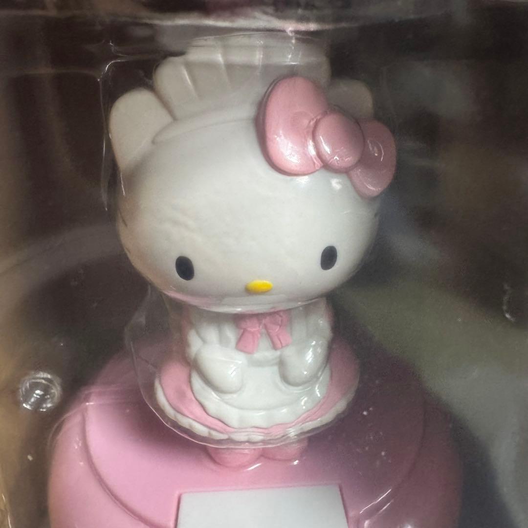 希少 メイド ハローキティ おじぎ アクションライト フィギュア型 2007