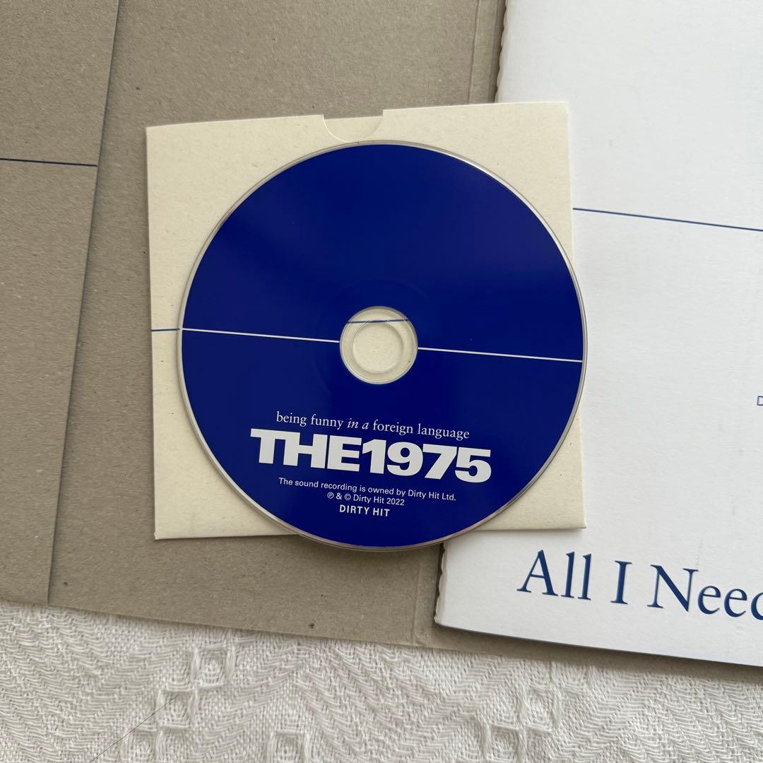 the1975「外国語での言葉遊び」サインCD THE 1975 BEING FUNNY IN A