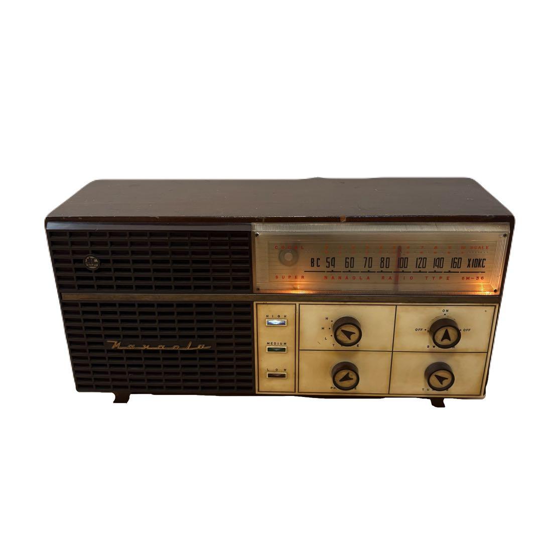 【動作確認済】Nanaola Radio Type 6M-36型　ナナオララジオ 2026年最新】真空管ラジオ ナナオラの人気アイテム - メルカリ