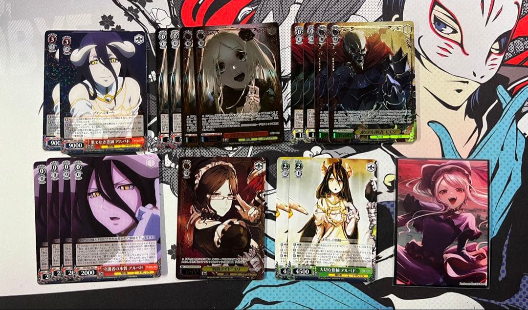 ヴァイスシュヴァルツ オーバーロード 8電源 デッキ おまけ付き - メルカリ