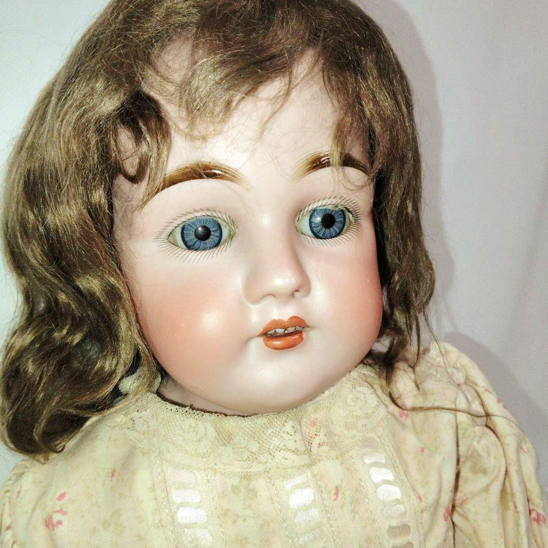 アンティークビスクドール　ケストナー　 約67㎝ ケストナーオールビスク 裸足の子レア - 懐古どぉるMicico|和洋