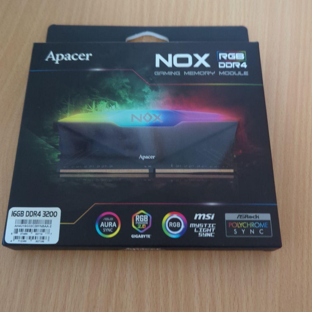 Apacer DDR4 3200 8GB 2枚セット(16GB) Apacer DDR4 3200 8GB 2枚セット(16GB) Apacer DDR4 3200 8GB 2枚