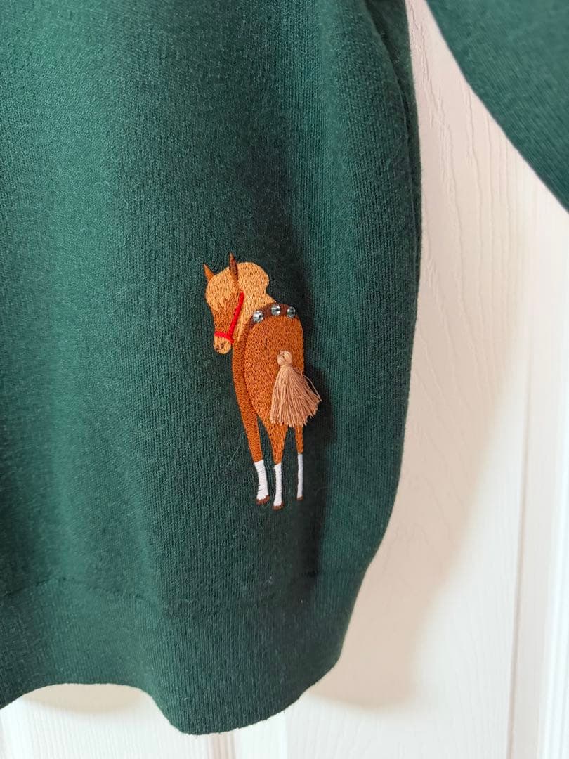 chesty チェスティ ハッピーホースカーディガン グリーン 限定カラー