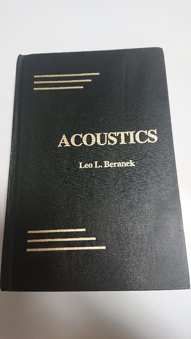 洋書 Acoustics Leo L.Beranek Amazon | Acoustics | Beranek, Leo L. | Waves & Wave Mechanics