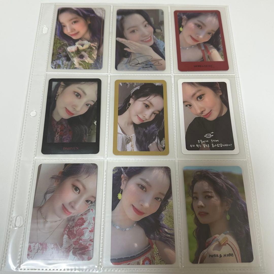 TWICE more & more ダヒョン トレカ - メルカリ