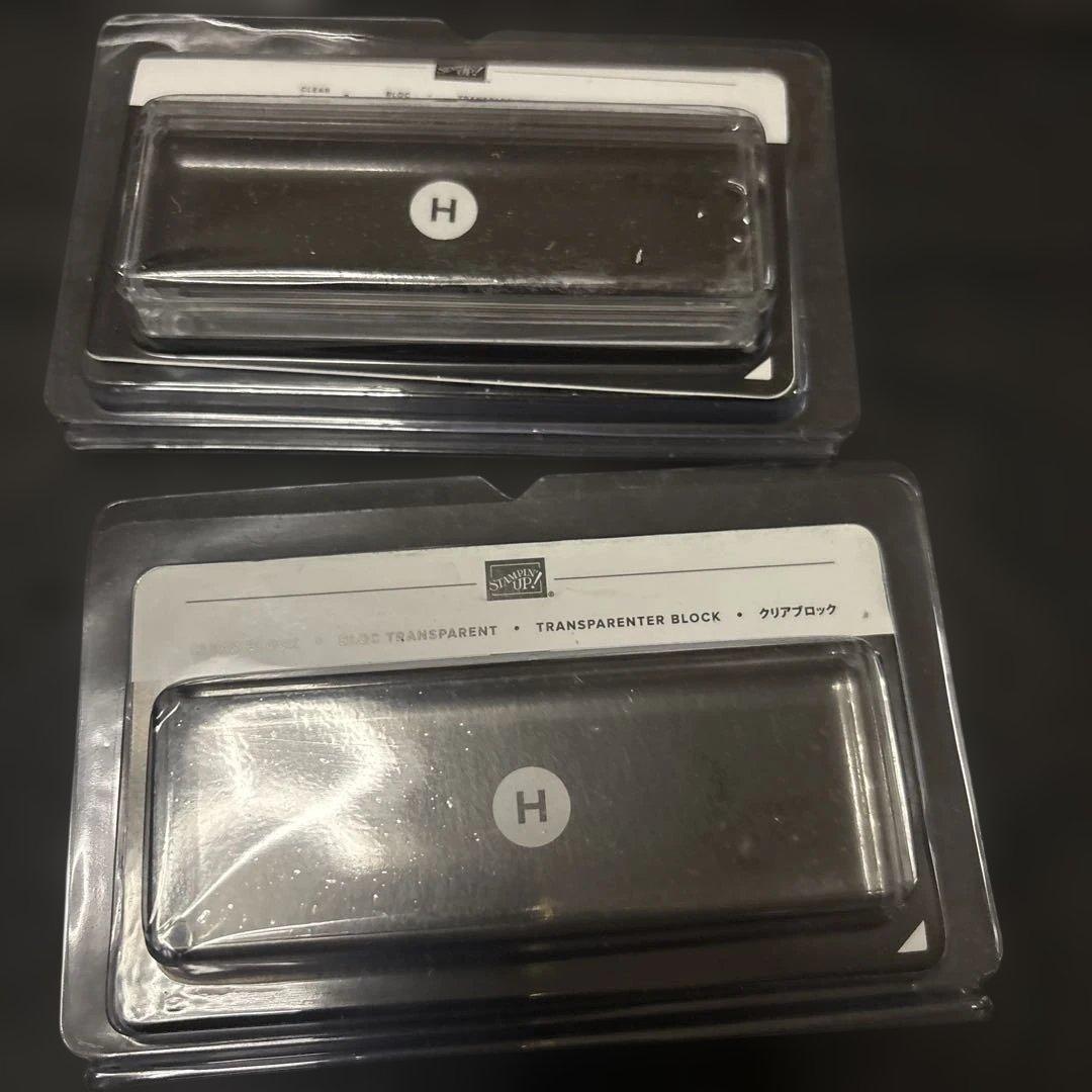 入手困難！ スタンピンアップ クリアブロック 5種×2=10個セット 未開封