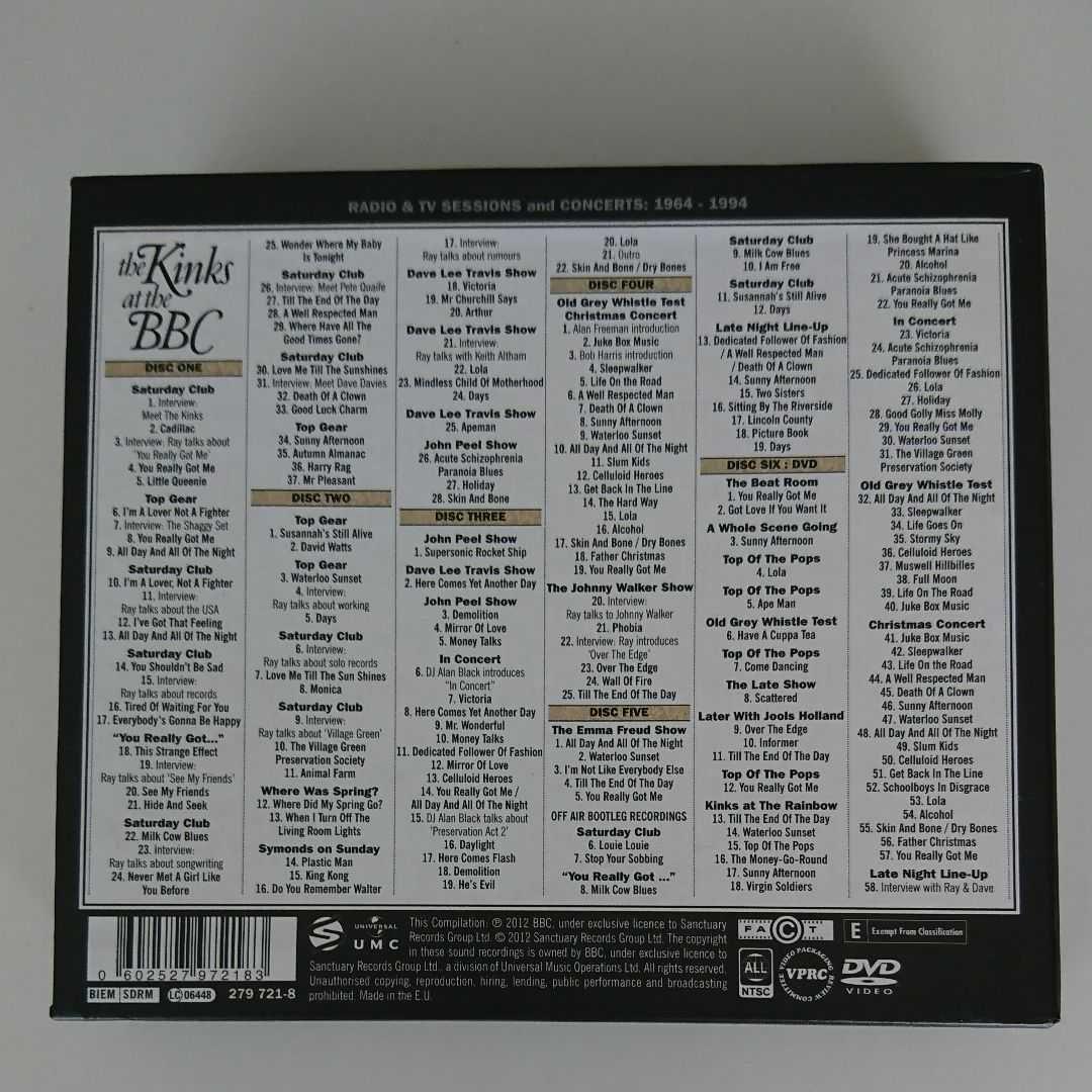 the Kinks at the BBC CDセット DVD付