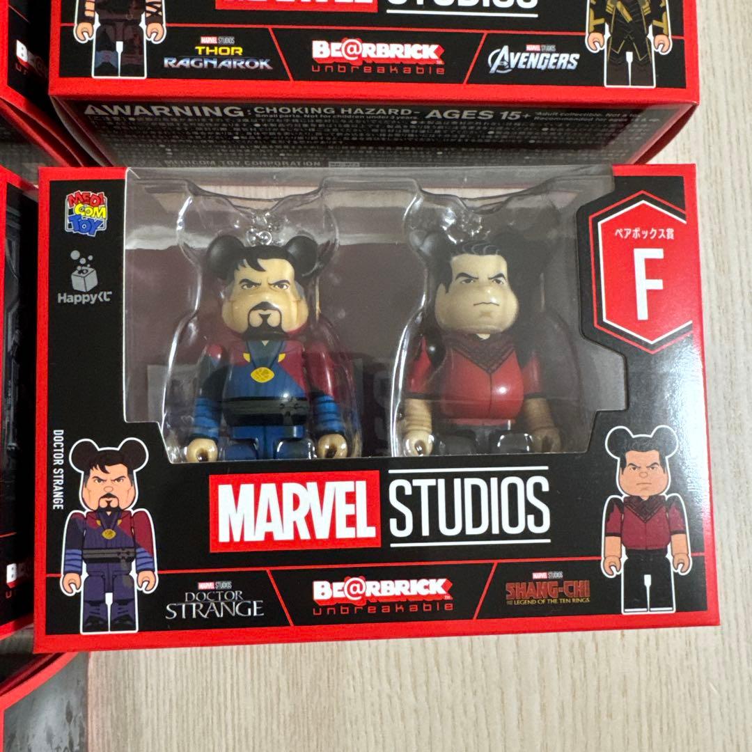 値下中MARVEL STUDIOS BE@RBRICK ハッピーくじA-Gセット - メルカリ