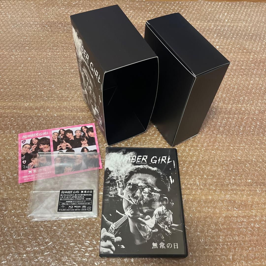 美品　NUMBER GIRL無常の日Blu-ray Tシャツ付