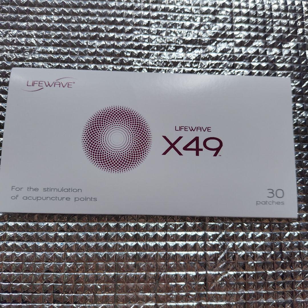 LIFEWAVE X49 経穴刺激用パッチ 30枚入り エックスフォーティナイン ライフウェーブ X49 パッチシール 30枚 説明