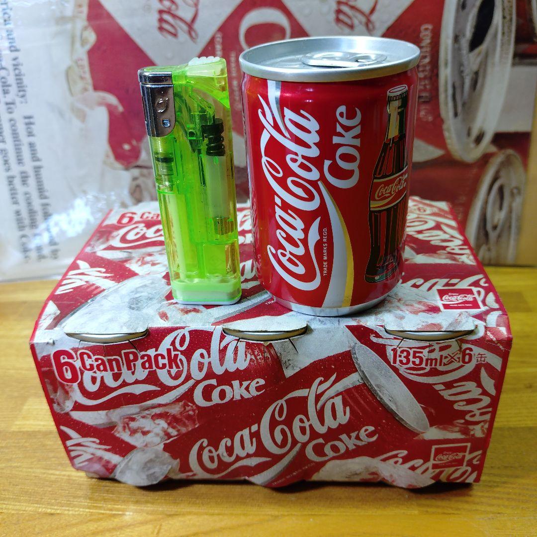 コカ・コーラ 135ml缶 6缶パック+1本 95年 製造中止缶 コカ・コーラ 135ml缶 6缶パック+1本 95年 製造中止缶 - メルカリ