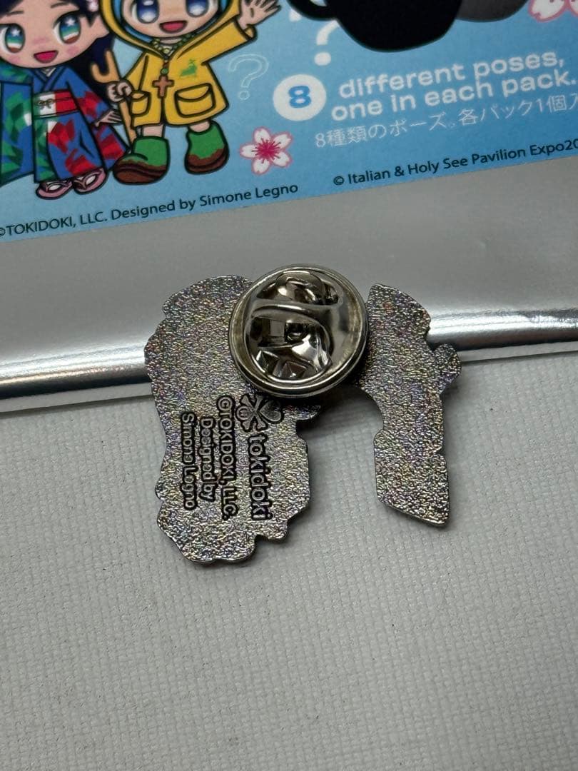 大阪関西万博 イタリア館 イタリアちゃん ピンバッジ - メルカリ