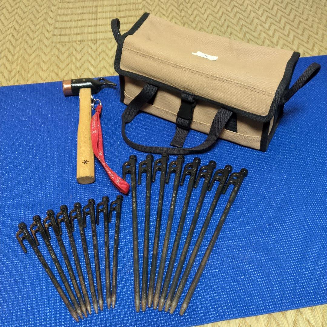 snowpeakペグハンマーソリステマルチコンテナsセット スノーピーク