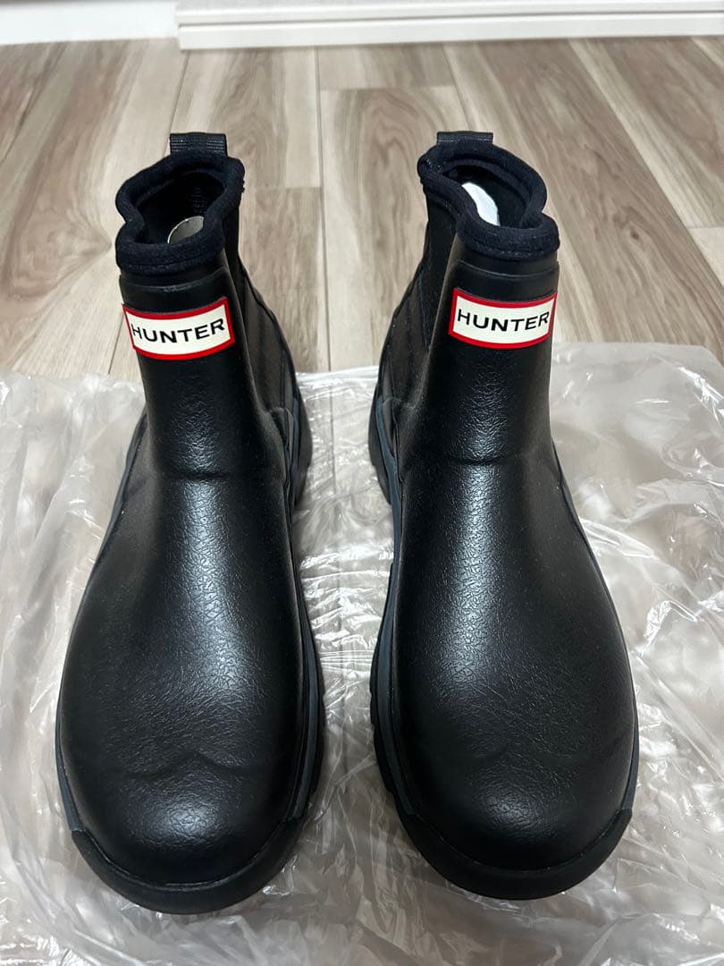 HUNTER ハンター レインブーツ 長靴　ブラック HUNTER（ハンター） 長靴 レインブーツ HUNTER ORIGINAL REFINED