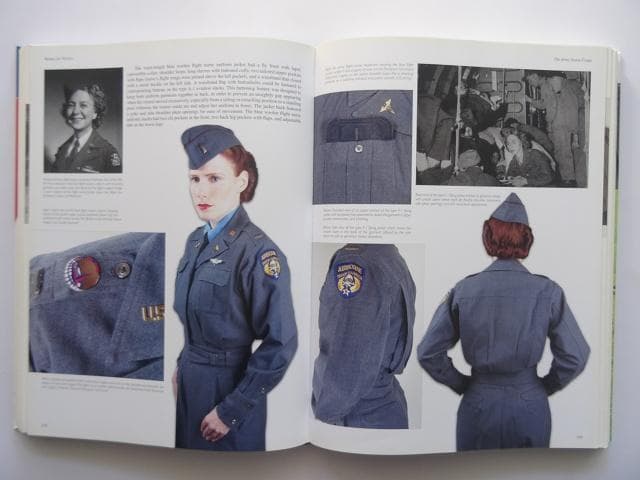 洋書◇第二次世界大戦の米軍女性軍人 制服写真集 本