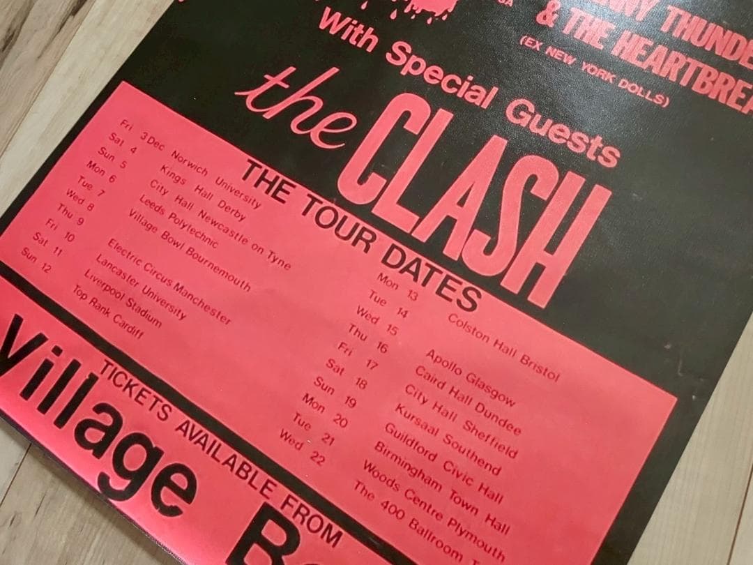 アナーキーツアー ポスター 大判 セックスピストルズ シド ザ