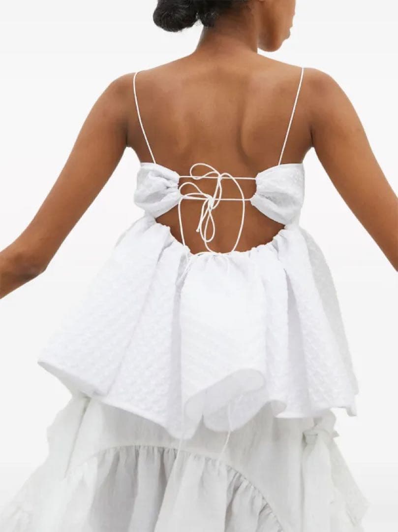 セシリーバンセン　白キャミソール