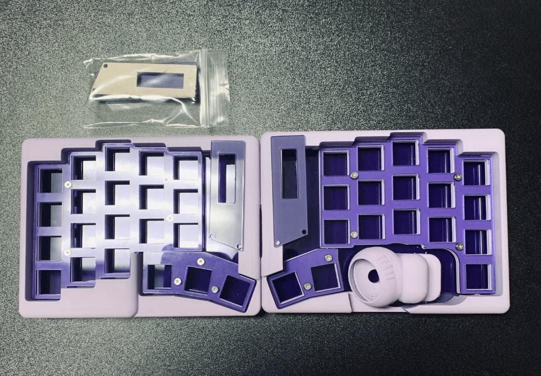 Keyball39用 ガスケットマウントケース（ラベンダー） - メルカリ