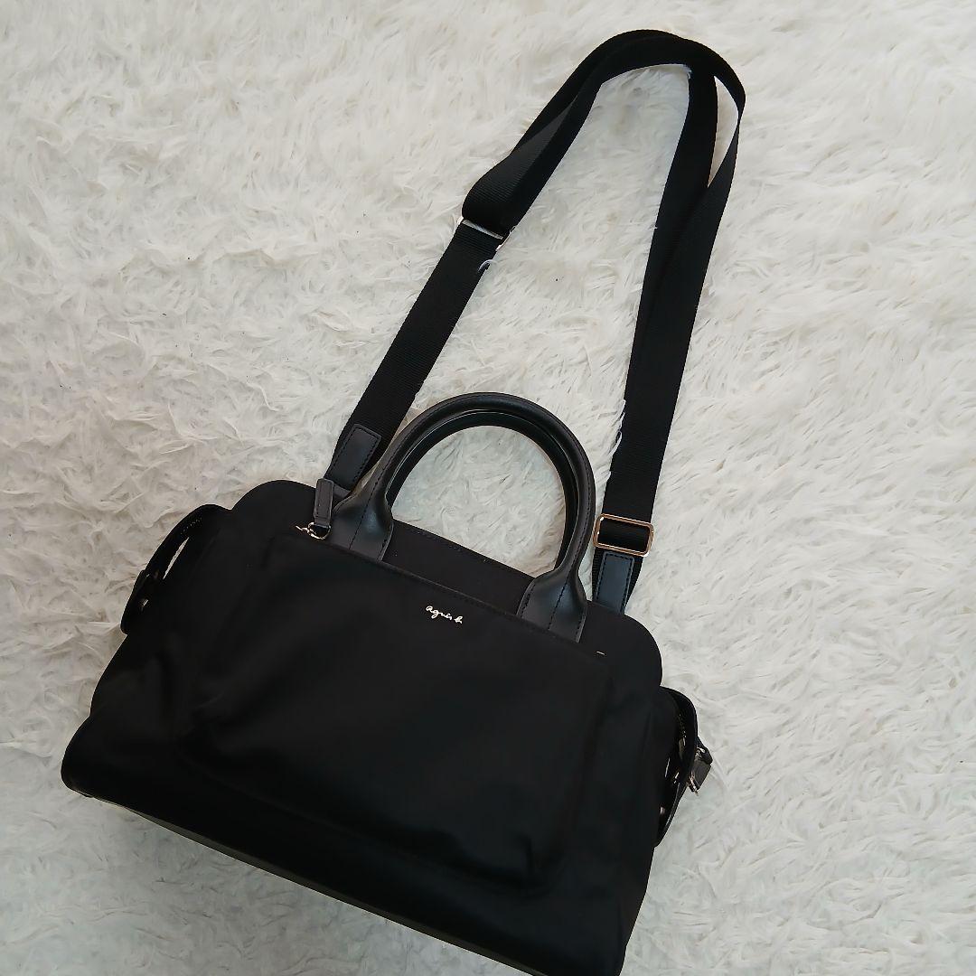 agnes b.】RAS13-01 2wayナイロントートミニバッグ - メルカリ