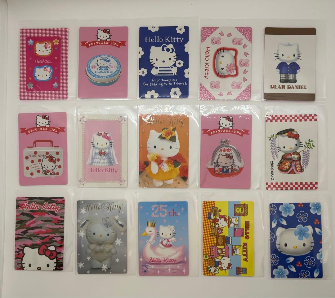 サンリオ⭐︎ハローキティ1999年コレクターズカード第2弾全125種