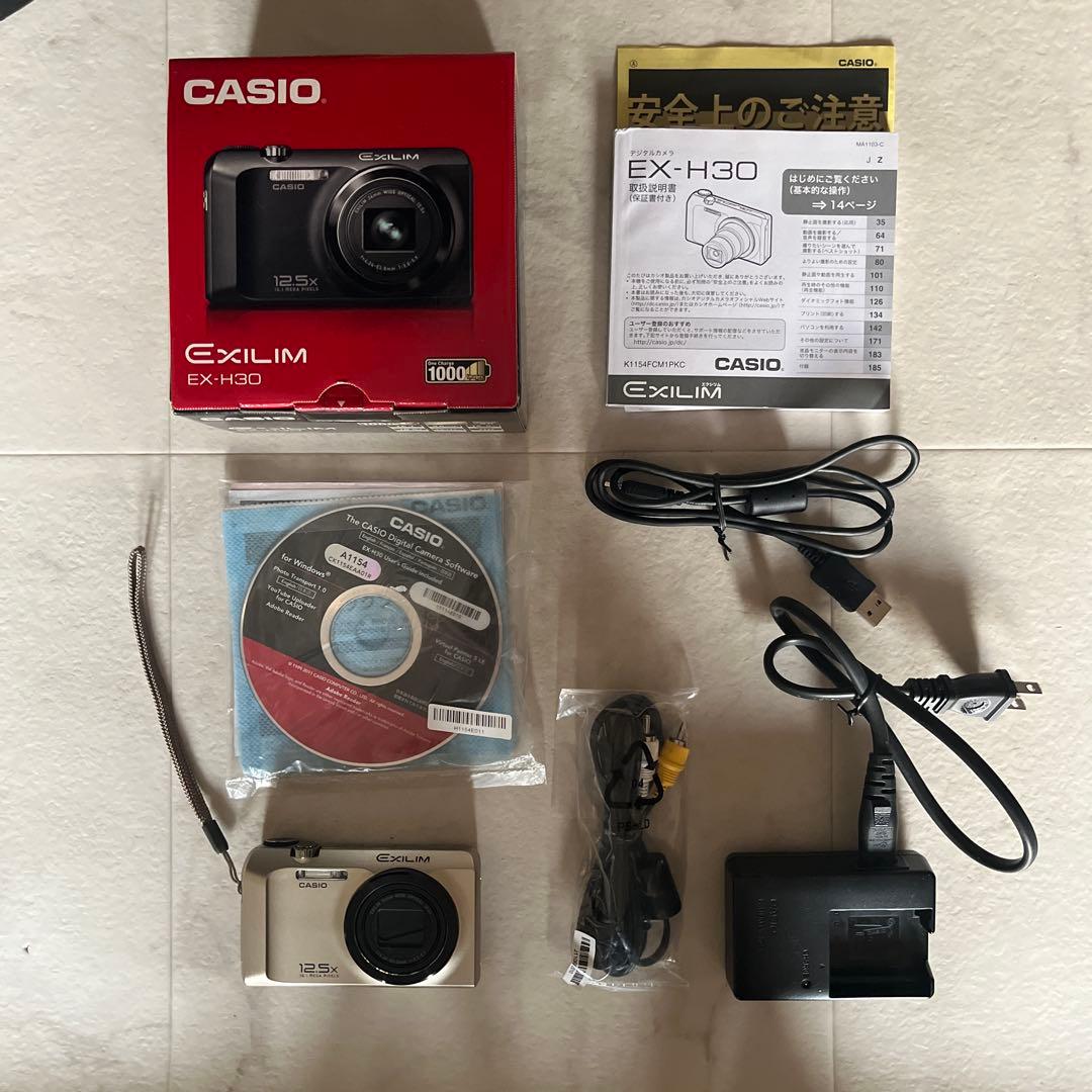 美品】CASIO EXILIM デジカメ EX-H30 カシオ エクシリム - メルカリ