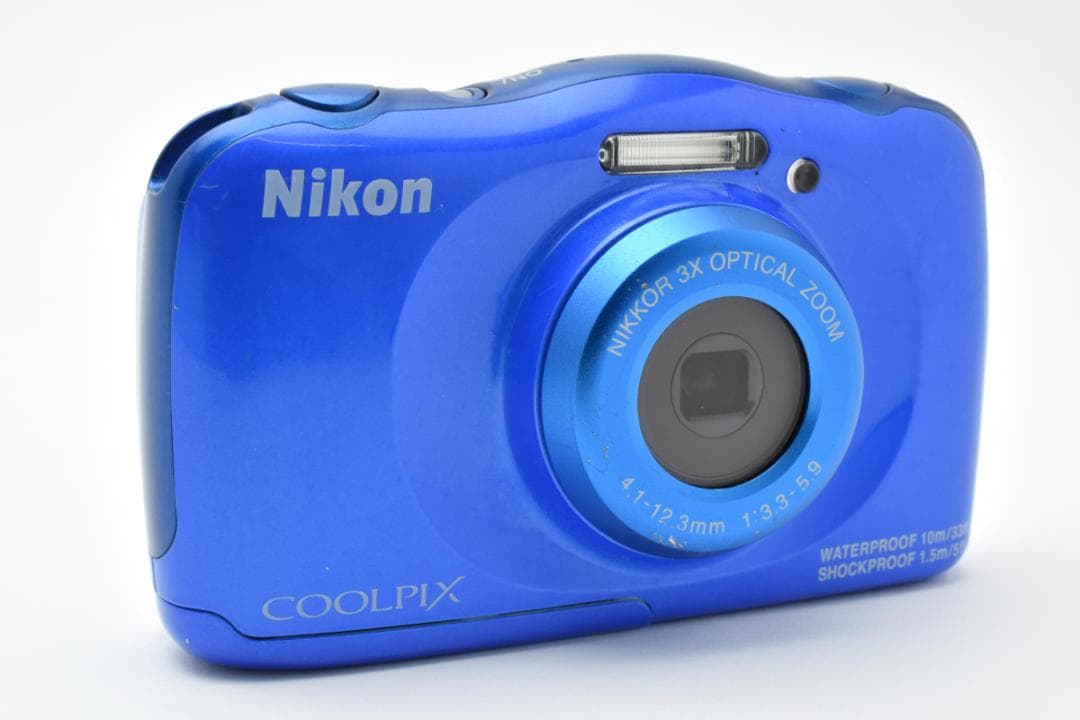 ニコン Nikon COOLPIX S33 ブルー ≪動作確認済≫ - メルカリ