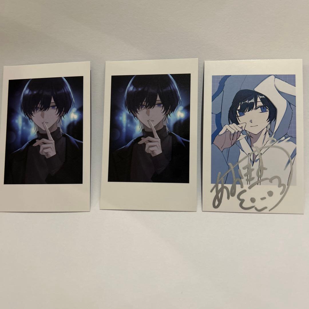 STELLA 青木葉 チェキ風トレカ サイン入り - メルカリ