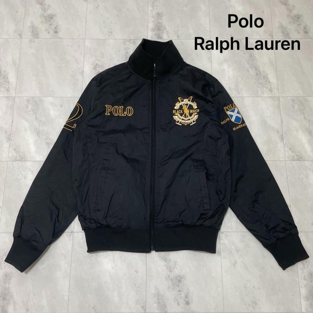 ポロ ラルフローレン リバーシブル ナイロンジャケット Black watch