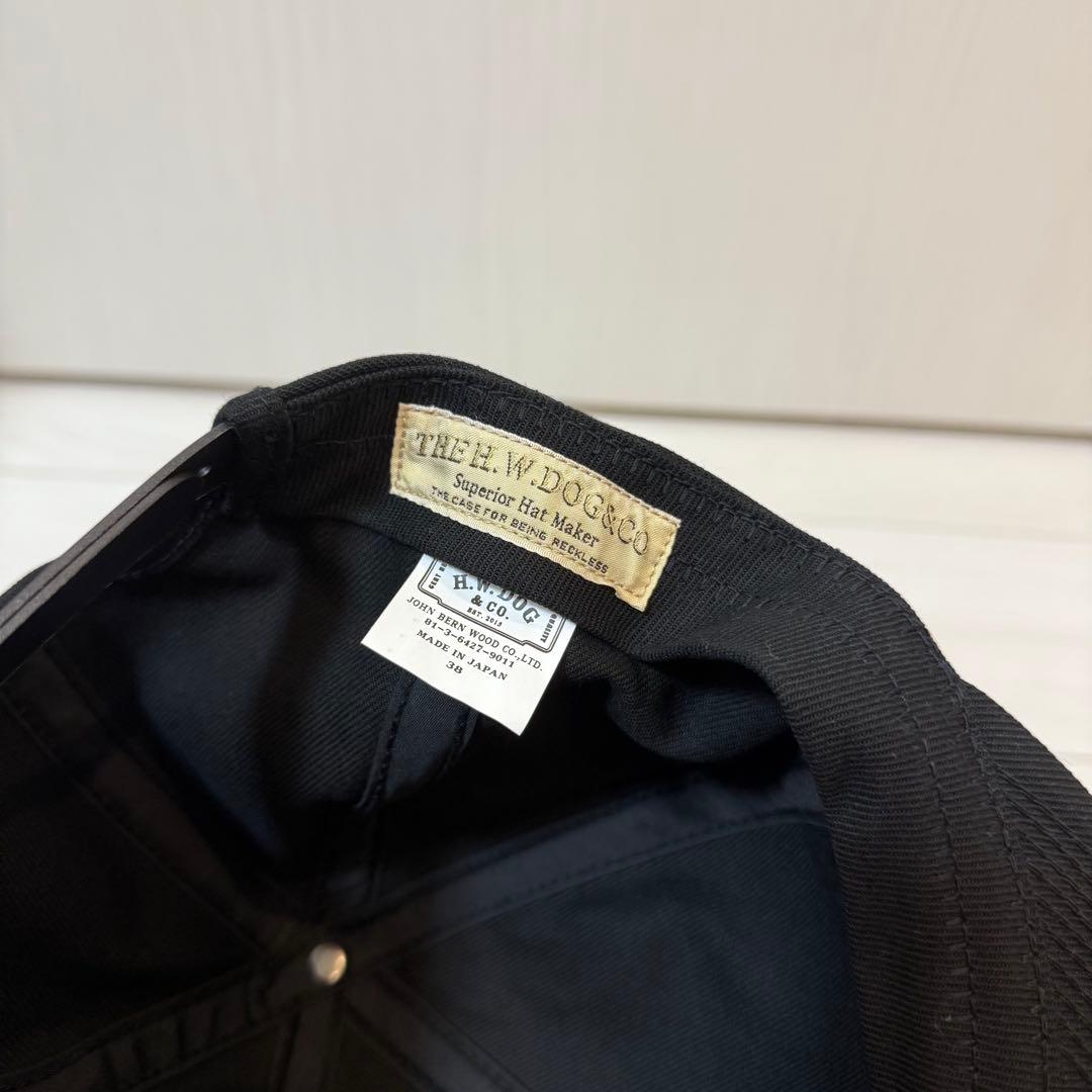 H.W.DOG ブラックキャップ