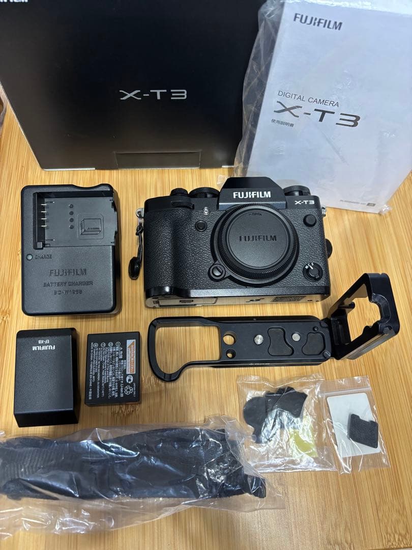FUJIFILM X−T3 BLACK + Ｌプレート Amazon | Fujifilm Fuji 富士 X-T3 XT3 XT3 L型プレート L型クイック