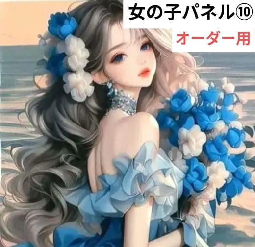 女の子パネル生地⑩ ハンドメイドオーダー用 - メルカリ