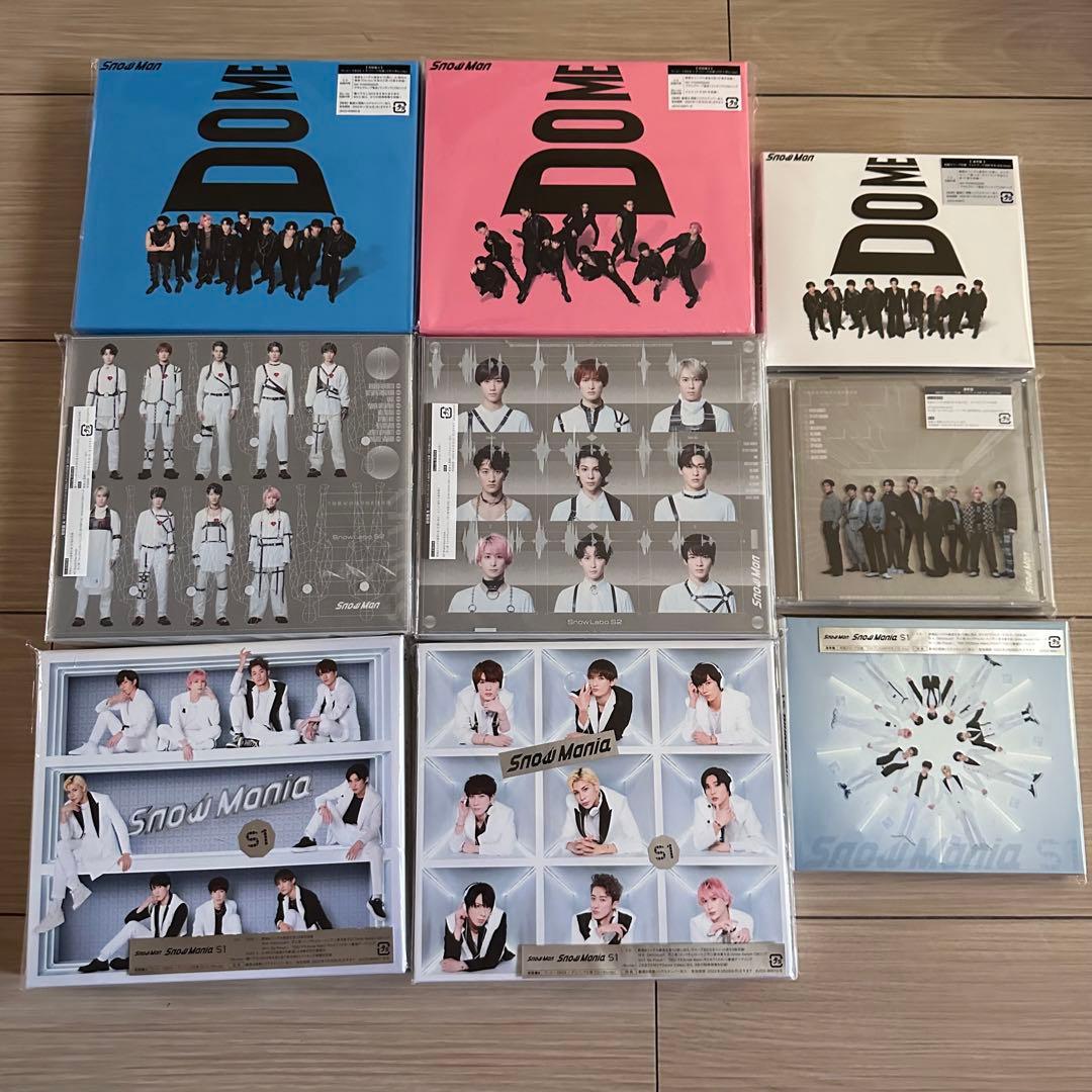 SnowMan シングル アルバム LIVE DVD Blu-ray まとめ売り - メルカリ