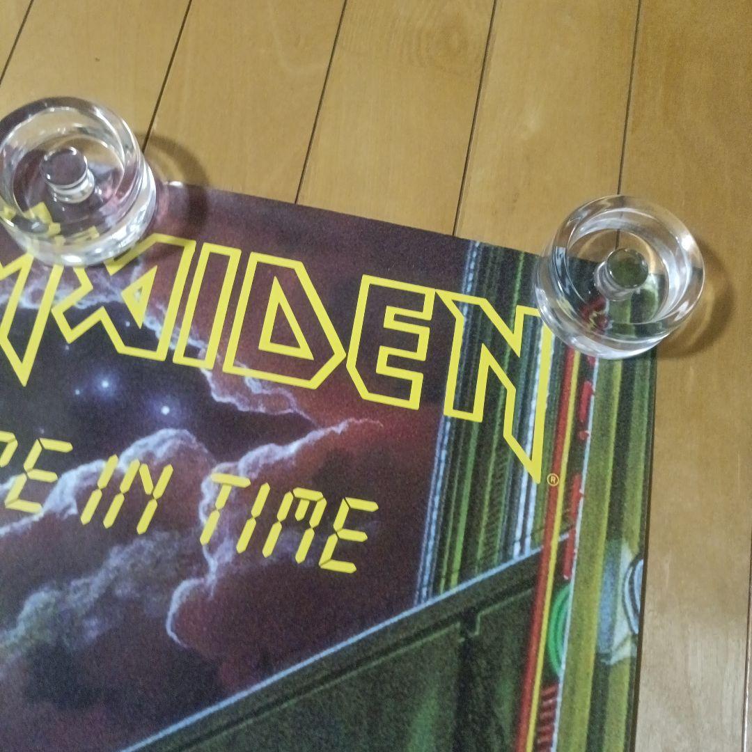 IRON MAIDEN 1986 ポスター Somewhere in Time - メルカリ