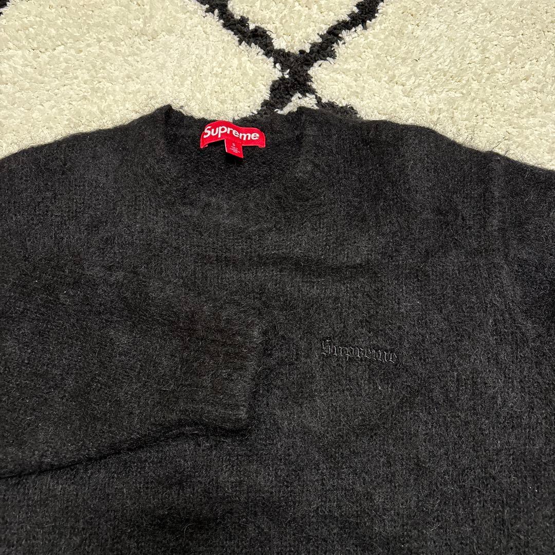 トップス Supreme Brushed Mohair Sweater \"Black\"