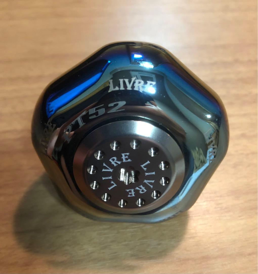 リール LIVRE T52 ベイトリール / スピニングリール / カスタムリールハンドル / ノブ