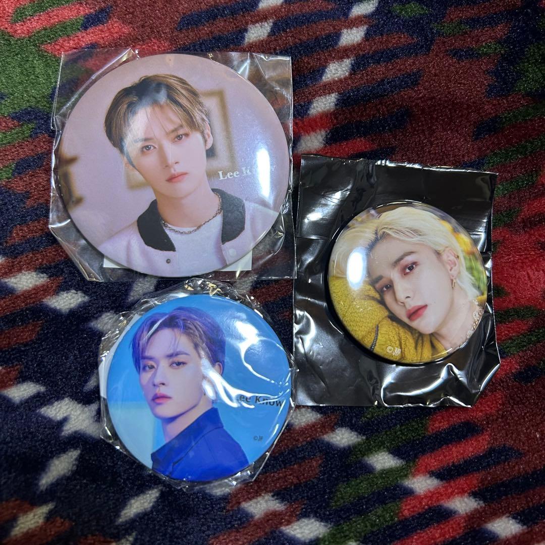 stray kids リノ ヒョンジン 缶バッジ まとめ売り - メルカリ