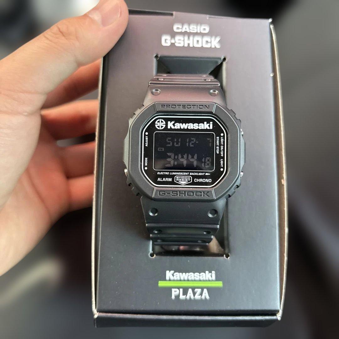 最安値‼️G-SHOCKカワサキコラボ腕時計 Amazon | [カシオ Gショック] G-SHOCK Kawasakiコラボモデル クォーツ