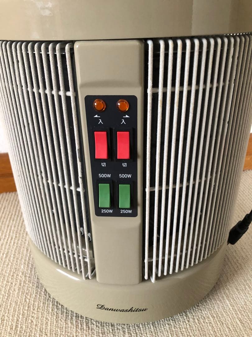 中古品 暖話室 ダイニチ 電気ヒーター 1000型H 生活家電・空調 冷暖房