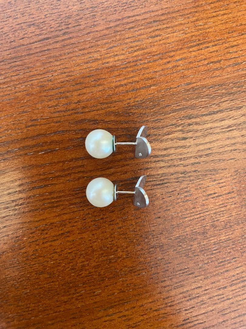 MAYU small heart pierce シルバーハート型ピアス 両耳